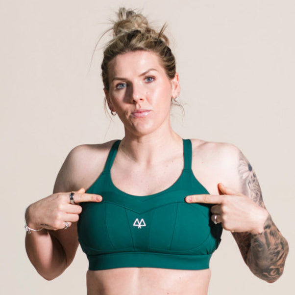 Millie bright in green maaree solidarity bra