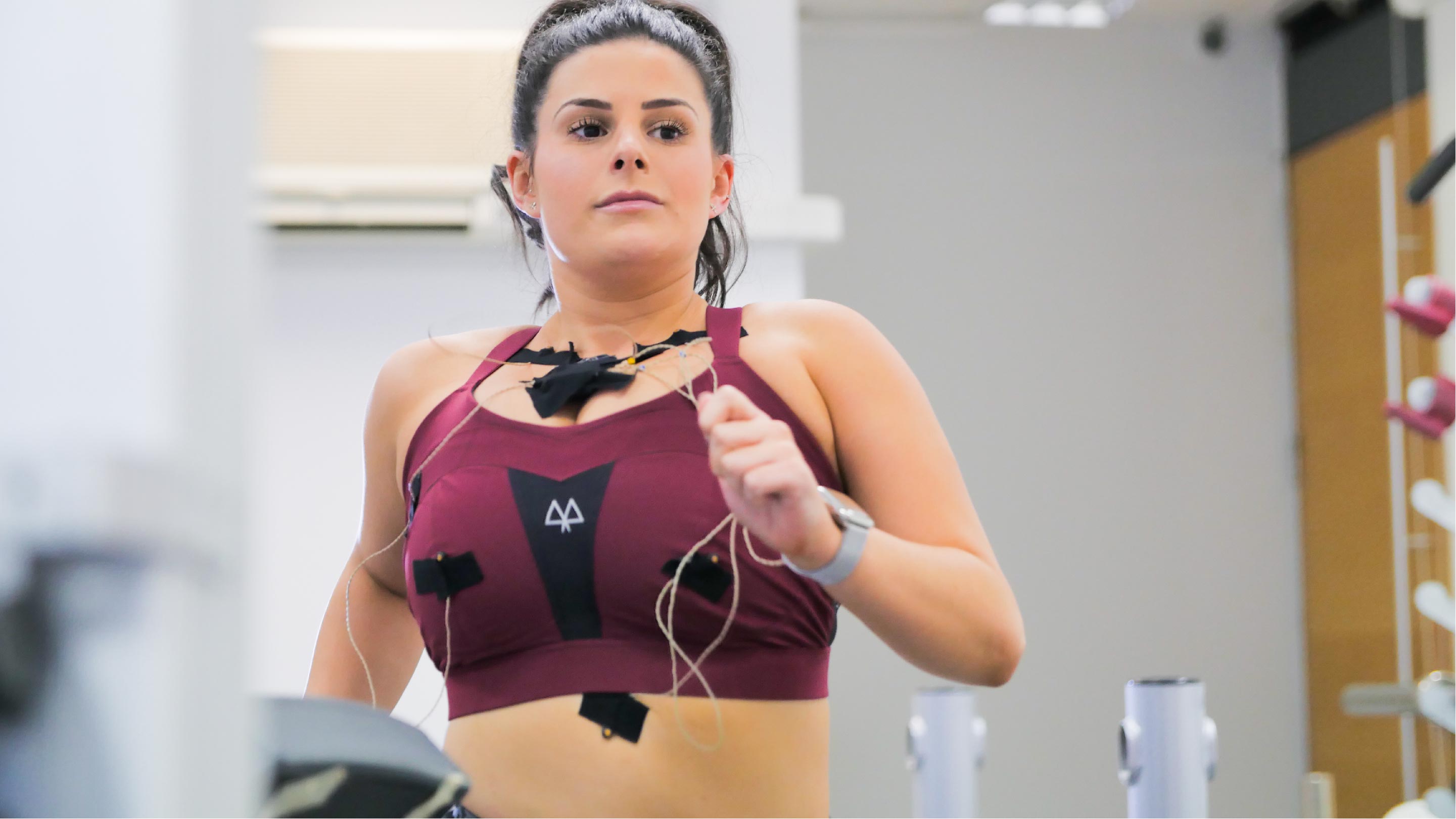 Maaree sports bra testing running