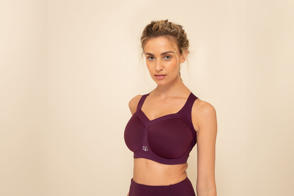 Plum Maaree Battle Bra perfect for small back large cups