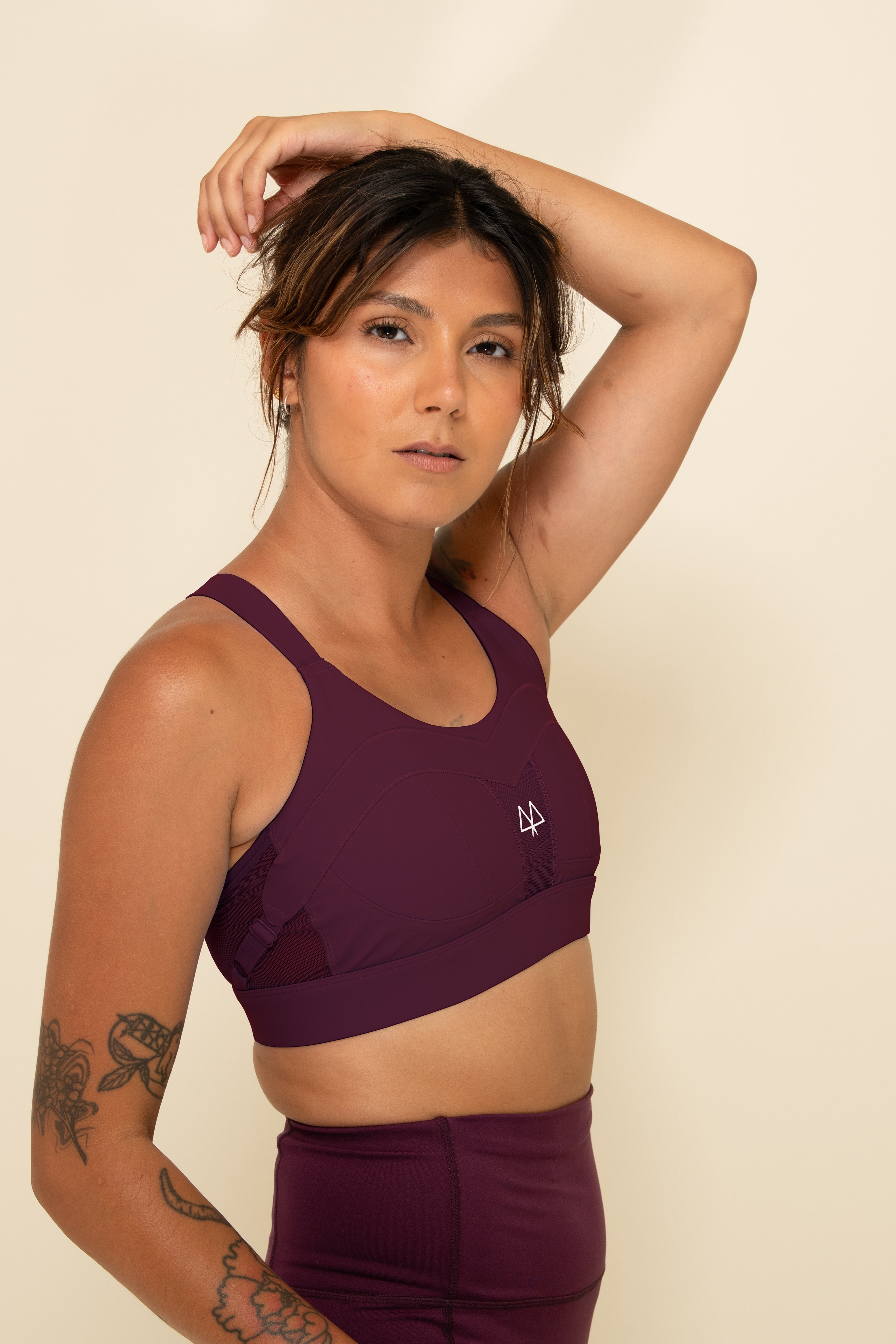 Maaree Solidarity High Impact Sports Bra Black