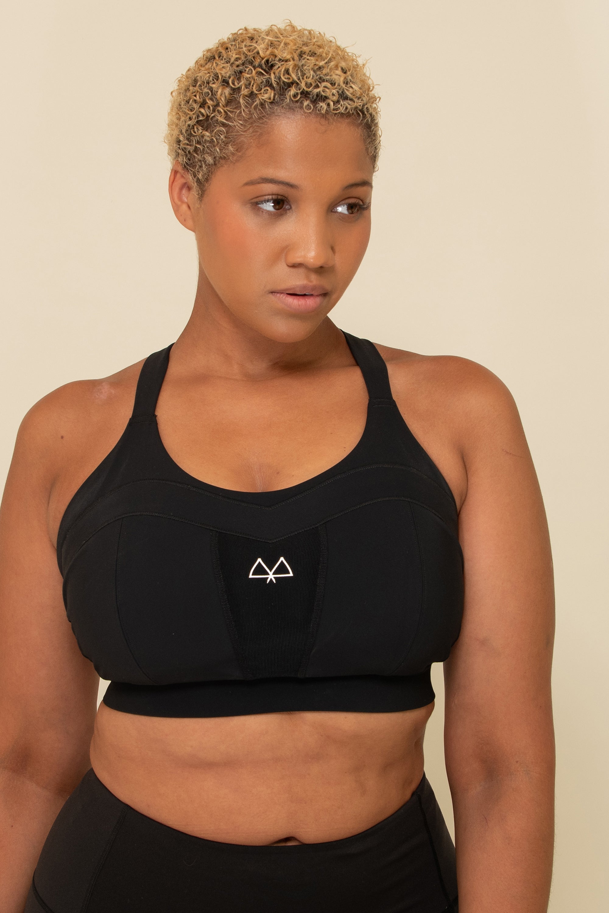 Maaree Solidarity High Impact Sports Bra Black
